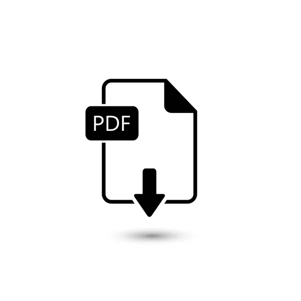 File Pdf Icon Vector Illustration — Stock Vector