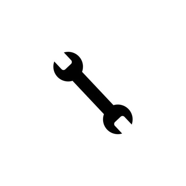 Repair Icon Wrench Icon Settings Isolated Vector — Stock Vector