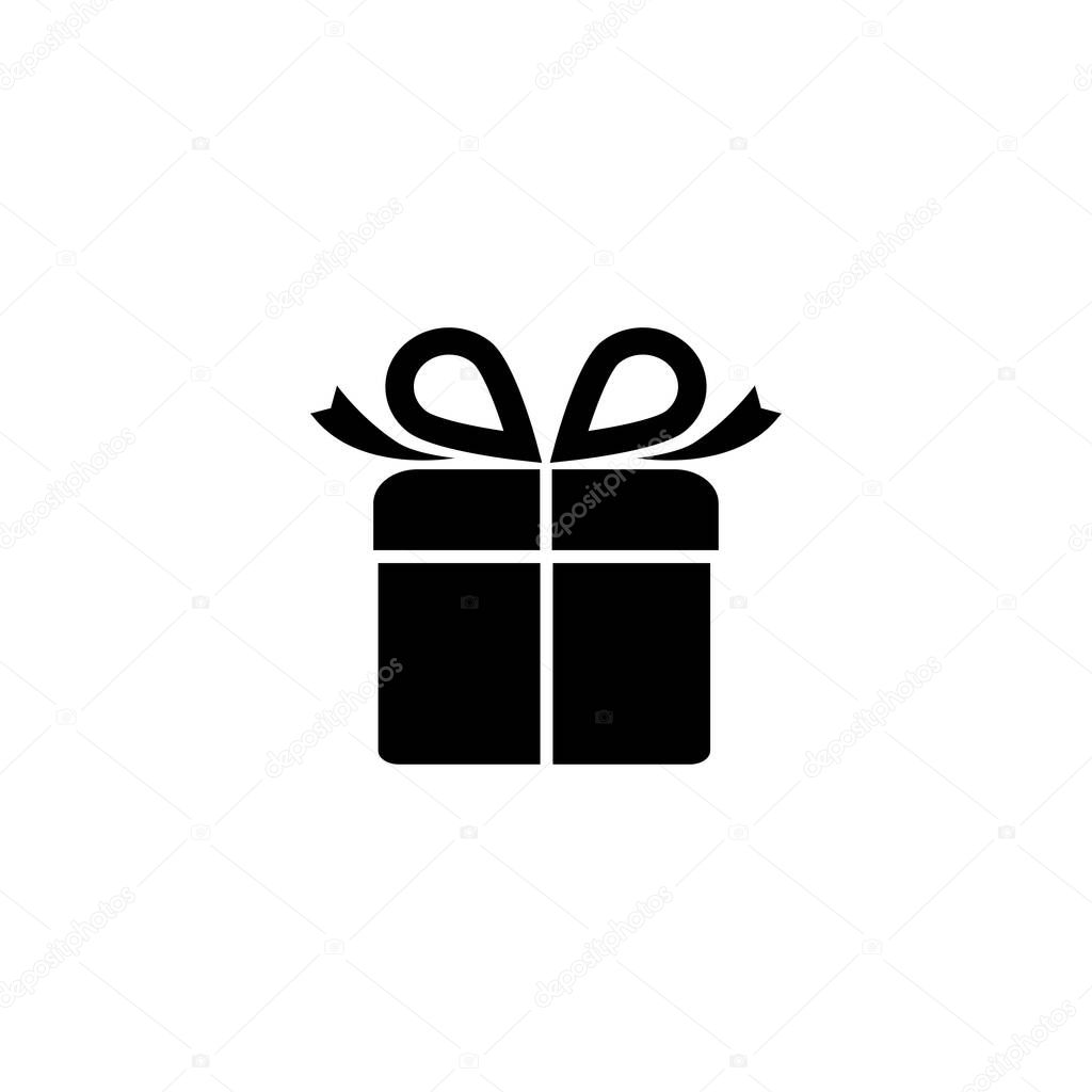 Gift box icon design template. Vector