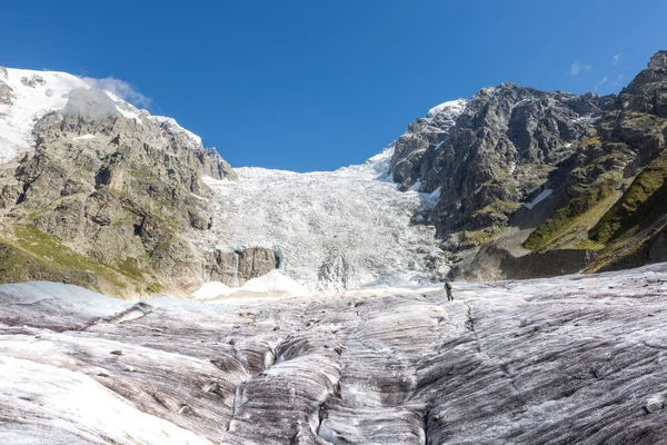 Georgia. Svaneti. Glaciar Adishi - Lardaad —  Fotos de Stock