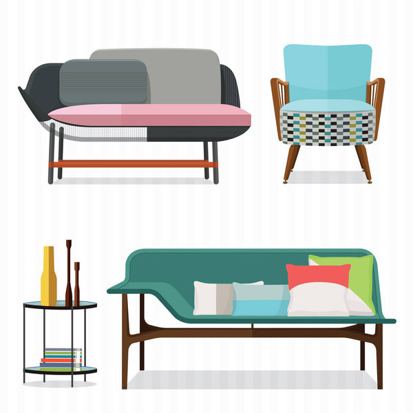 Sofa and armchair design