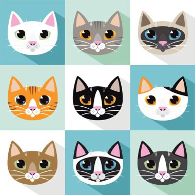 Kedi doğurmak vektör