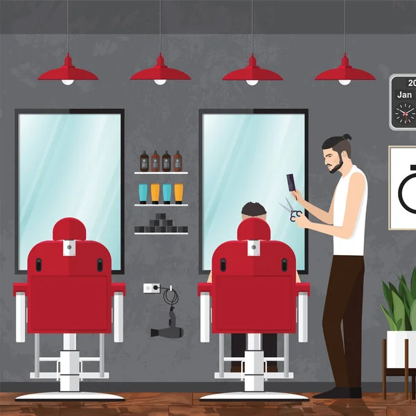 Vintage Salon vektör