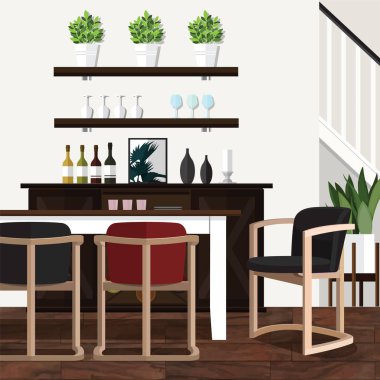 Yemek odası dekorasyon fikirleri ev için