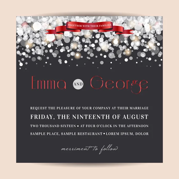 Şık düğün davet