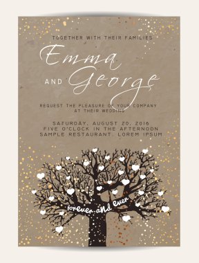 güzel düğün davetiyesi