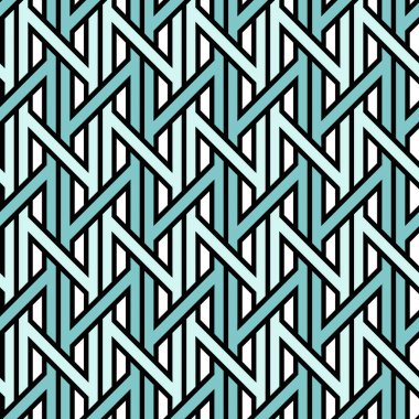 Soyut şeritli geometrik desen. Sorunsuz vektör arka plan