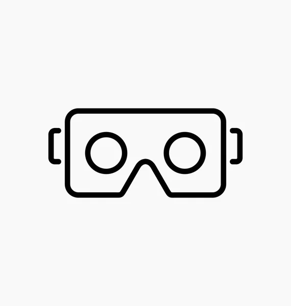 VR glasses / headset for smartphone vector illustration — Stock Vector