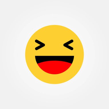 Bakü, Azerbaycan - 14 Nisan 2017: Facebook yeni düğmesi gibi. Emoji. Editoryal görüntü