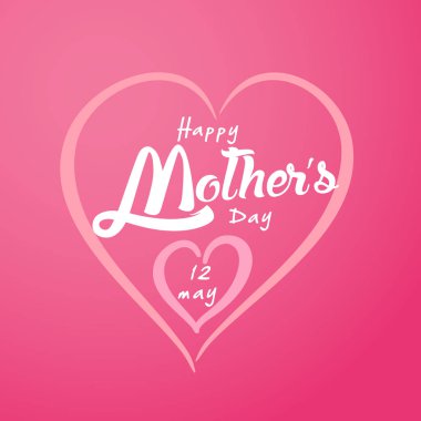 Mutlu Anneler Günü tebrik kartı anneler günü yazı hat yazıt