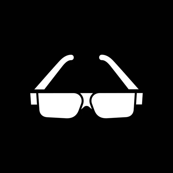 Icône lunettes de soleil. Illustration vectorielle icône plage et vacances — Image vectorielle