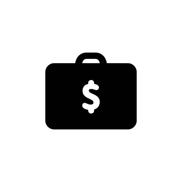 Geld geval pictogram vlakke stijl eenvoudige vectorillustratie — Stockvector