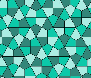 Kesintisiz geometrik desen basit düz vektör çizim. Satır