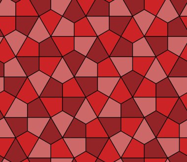 Kesintisiz geometrik desen basit düz vektör çizim. Satır