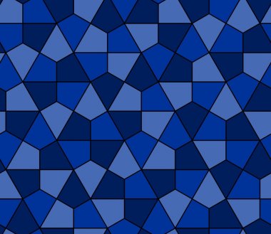 Kesintisiz geometrik desen basit düz vektör çizim. Satır