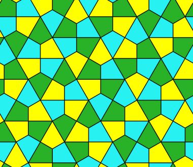 Kesintisiz geometrik desen basit düz vektör çizim. Satır