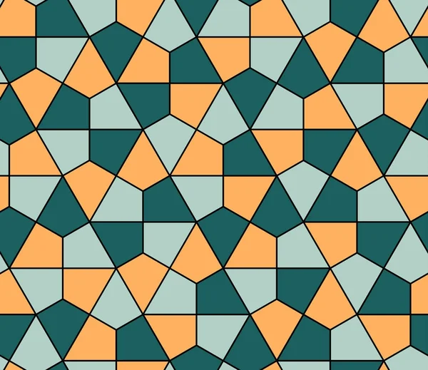 Kesintisiz geometrik desen basit düz vektör çizim. Satır