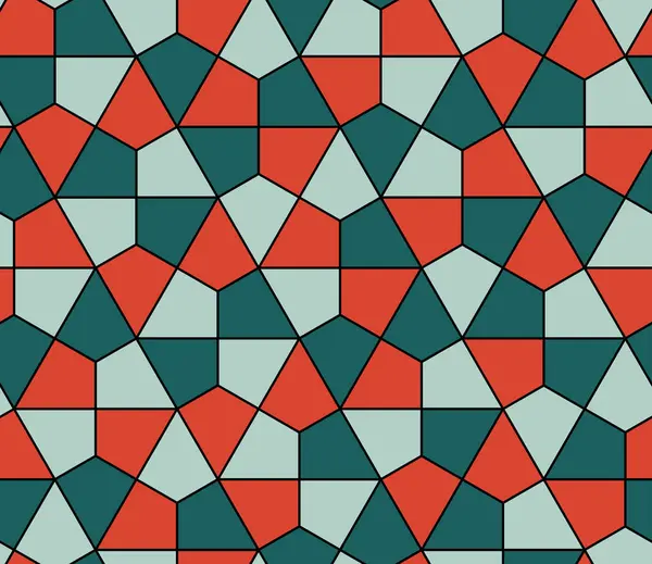 Kesintisiz geometrik desen basit düz vektör çizim. Satır