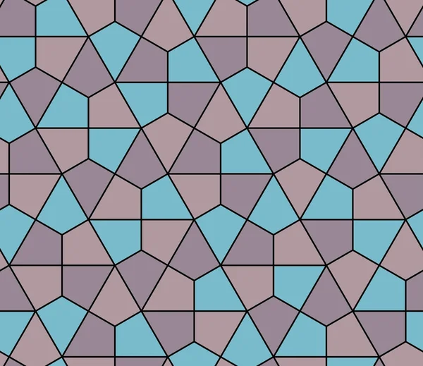 Seamless geometric pattern simple flat vector illustration. Line — Stock Vector