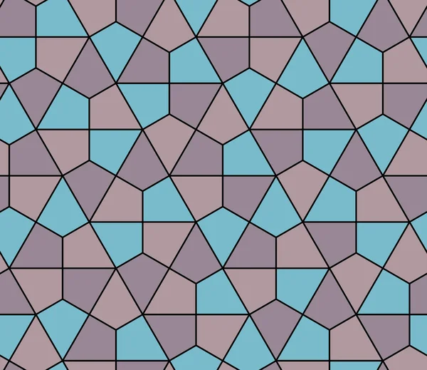 Kesintisiz geometrik desen basit düz vektör çizim. Satır