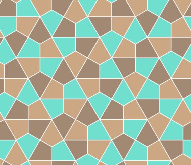 Kesintisiz geometrik desen basit düz vektör çizim. Satır