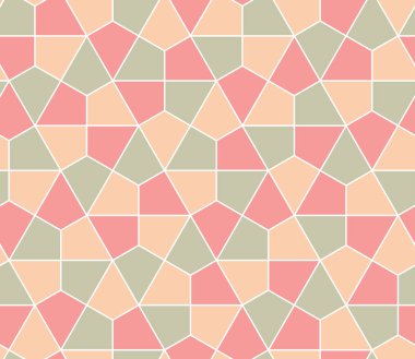 Kesintisiz geometrik desen basit düz vektör çizim. Satır