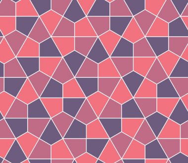 Kesintisiz geometrik desen basit düz vektör çizim. Satır