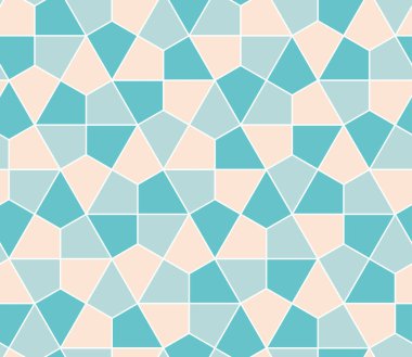 Kesintisiz geometrik desen basit düz vektör çizim. Satır