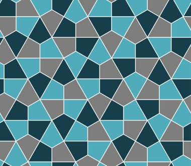 Kesintisiz geometrik desen basit düz vektör çizim. Satır