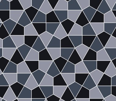 Kesintisiz geometrik desen basit düz vektör çizim. Satır