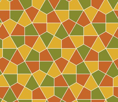 Kesintisiz geometrik desen basit düz vektör çizim. Satır