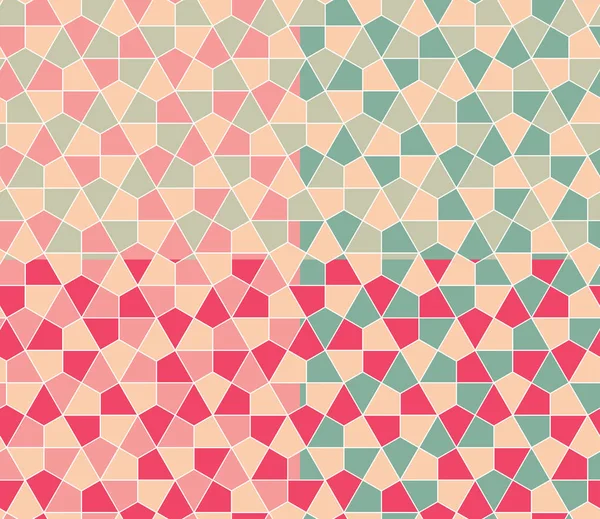 Kesintisiz geometrik desen basit düz vektör çizim ayarla. 