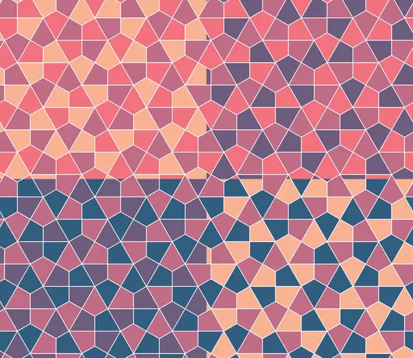 Kesintisiz geometrik desen basit düz vektör çizim ayarla. 