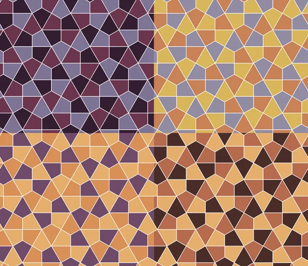 Kesintisiz geometrik desen basit düz vektör çizim ayarla. 