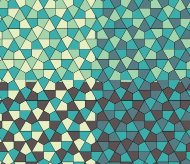 Kesintisiz geometrik desen basit düz vektör çizim ayarla. 