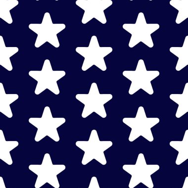 Vektör yıldız simgesi, sırası, favori web simgesi seamless modeli