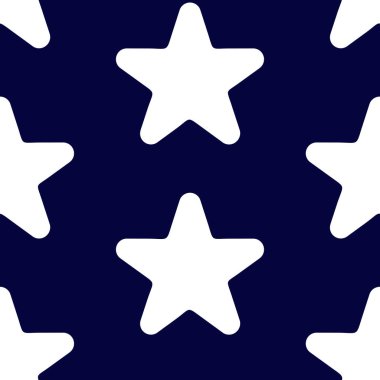 Vektör yıldız simgesi, sırası, favori web simgesi seamless modeli