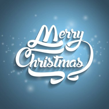 Noel tebrik kartı metin. Neşeli Noel yazı, vektör 