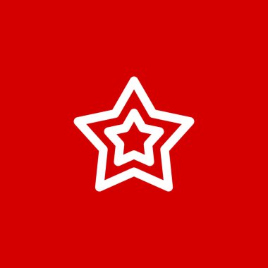 Noel ağacı oyuncak basit düz vektör çizim