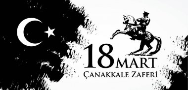 Çanakkale zaferi 18 Mart. Çeviri: Türk ulusal tatil 18, 1915 günü Osmanlı Çanakkale zafer Mart