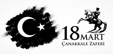 Çanakkale zaferi 18 Mart. Çeviri: Türk ulusal tatil 18, 1915 günü Osmanlı Çanakkale zafer Mart