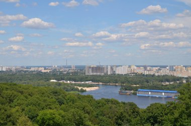 Kiev, Ukrayna'nın şehir Dnipro Nehri