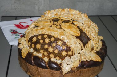 Ukrayna düğün için düğün ekmeği