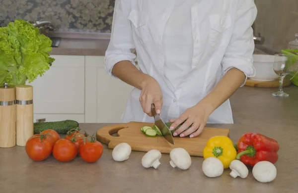 Ensalada de cocina de verduras — Foto de Stock