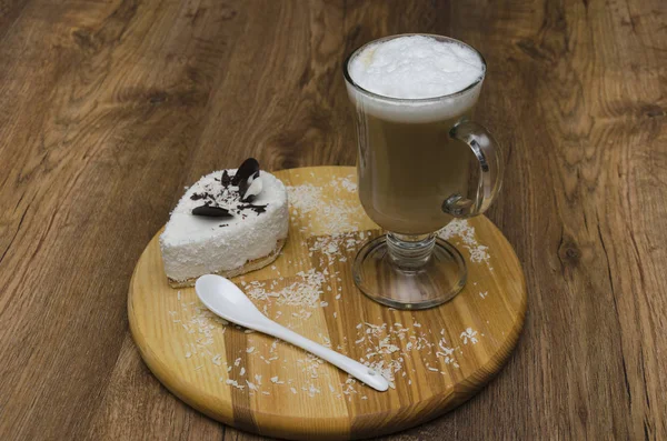 Koffie drinken in een mooie verpakking — Stockfoto