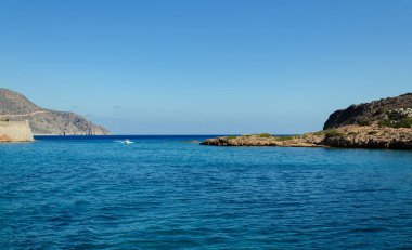 Deniz manzarası, güzel yaz manzarası, Yunanistan