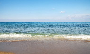 Deniz manzarası, güzel yaz manzarası, Yunanistan