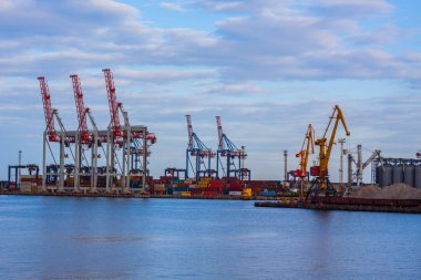 Deniz kargo Vinçler ve konteyner terminal 