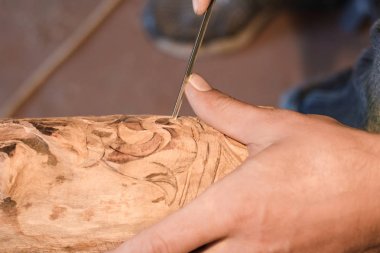 Doğrama Atölyesi, araçları ve oymacılığı süreci 