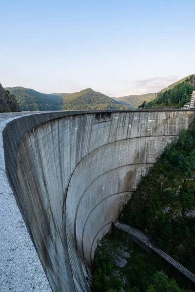 Landscape Vidraru Dam Romania Mountains — Stock Photo, Image